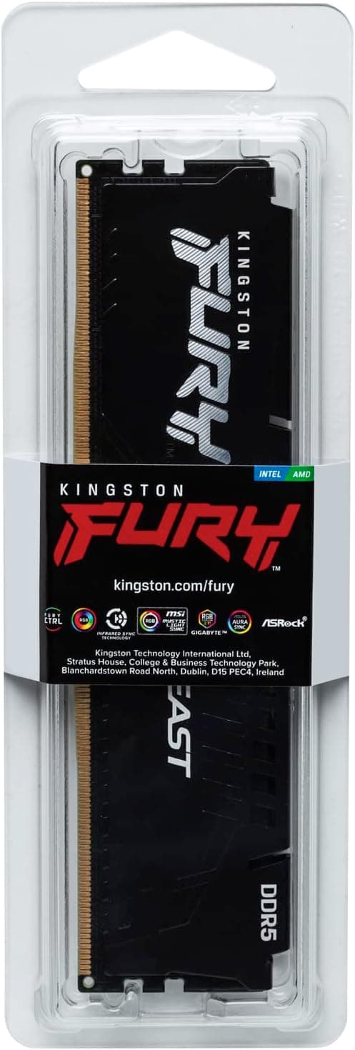 Memoria ddr5 5600MT kingston fury 8gb KF556C40BB-8